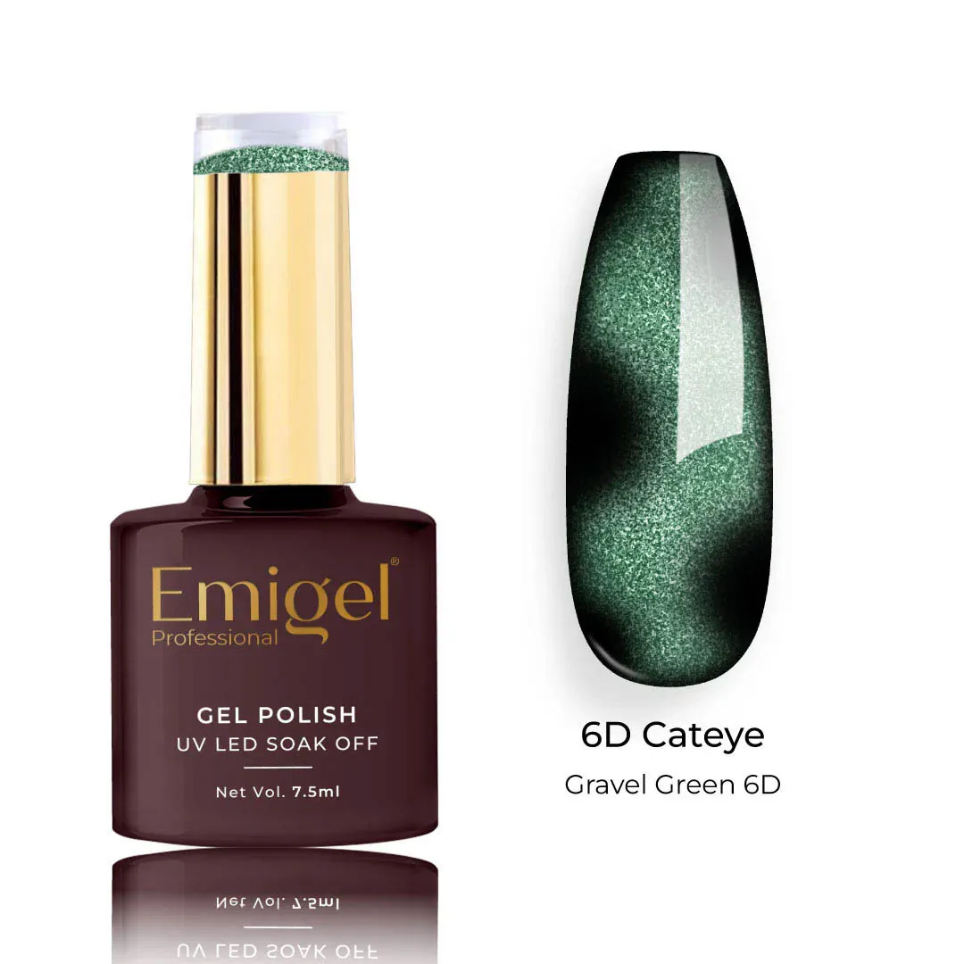 6D Cat Eye Gel Polish Shade 008