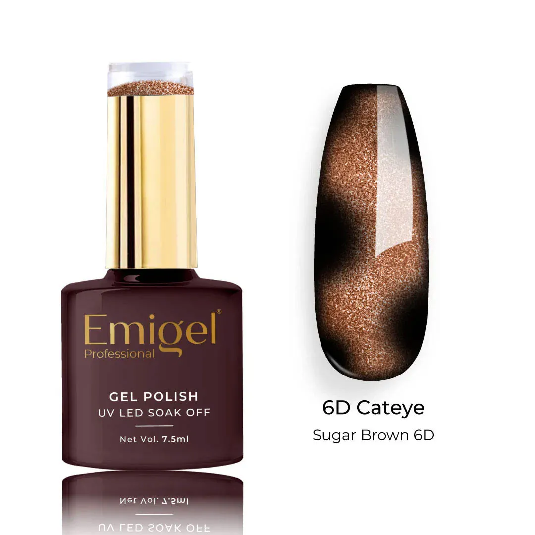 6D Cat Eye Gel Polish Shade 015