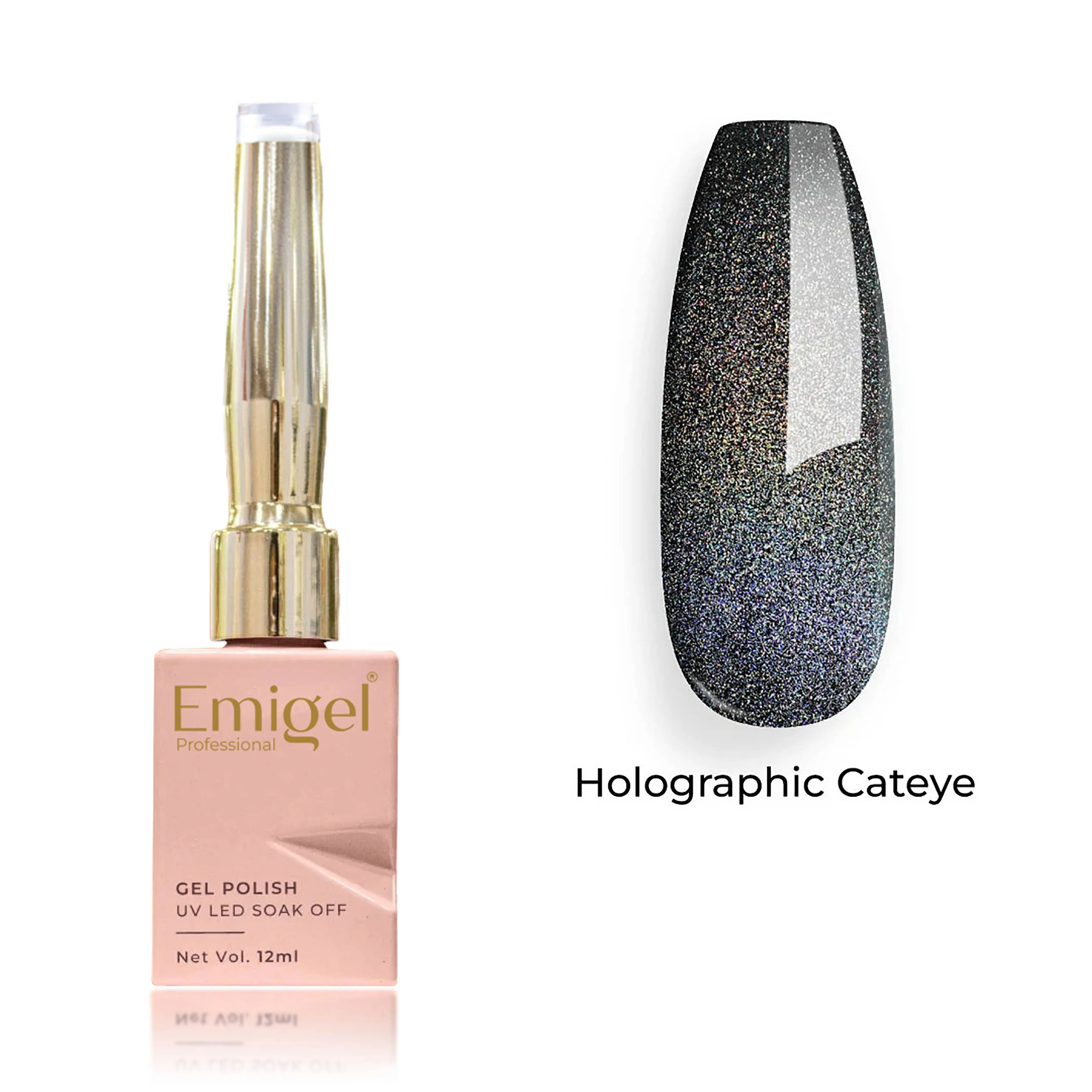 Holographic Cat Eye Gel Polish 12ml