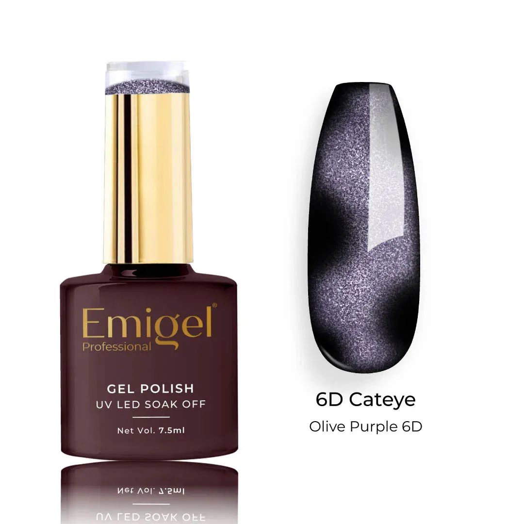6D Cat Eye Gel Polish Shade 010