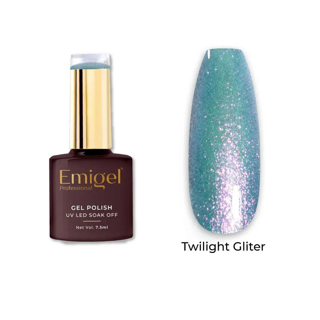 Twilight Glitter Gel Polish Shade 001