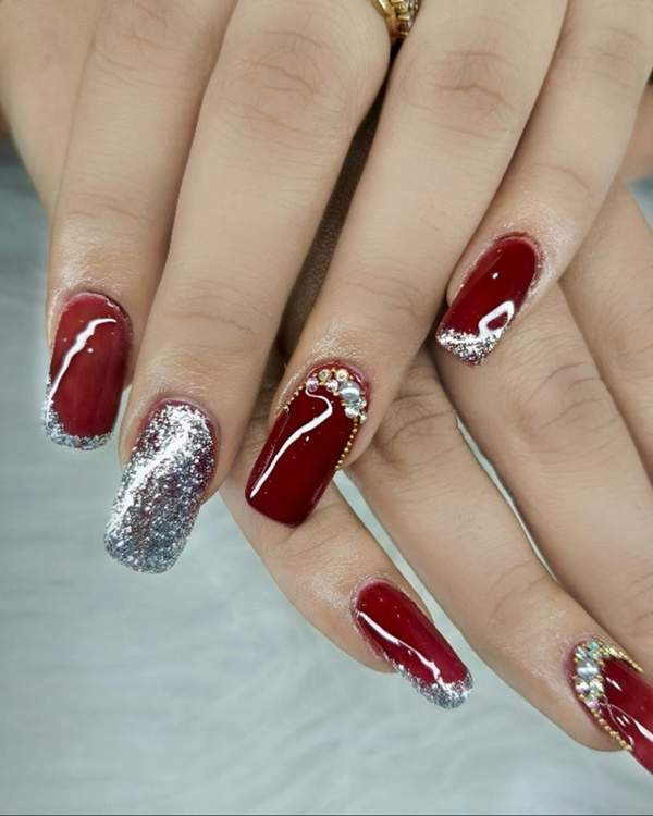Real Luxtique student nail look — French Nail Art (Traditional)