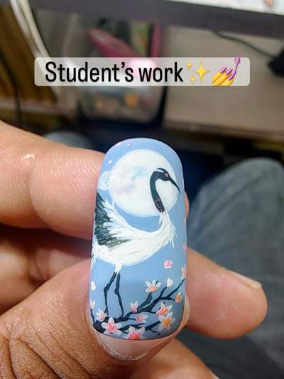 Real Luxtique nail-art look